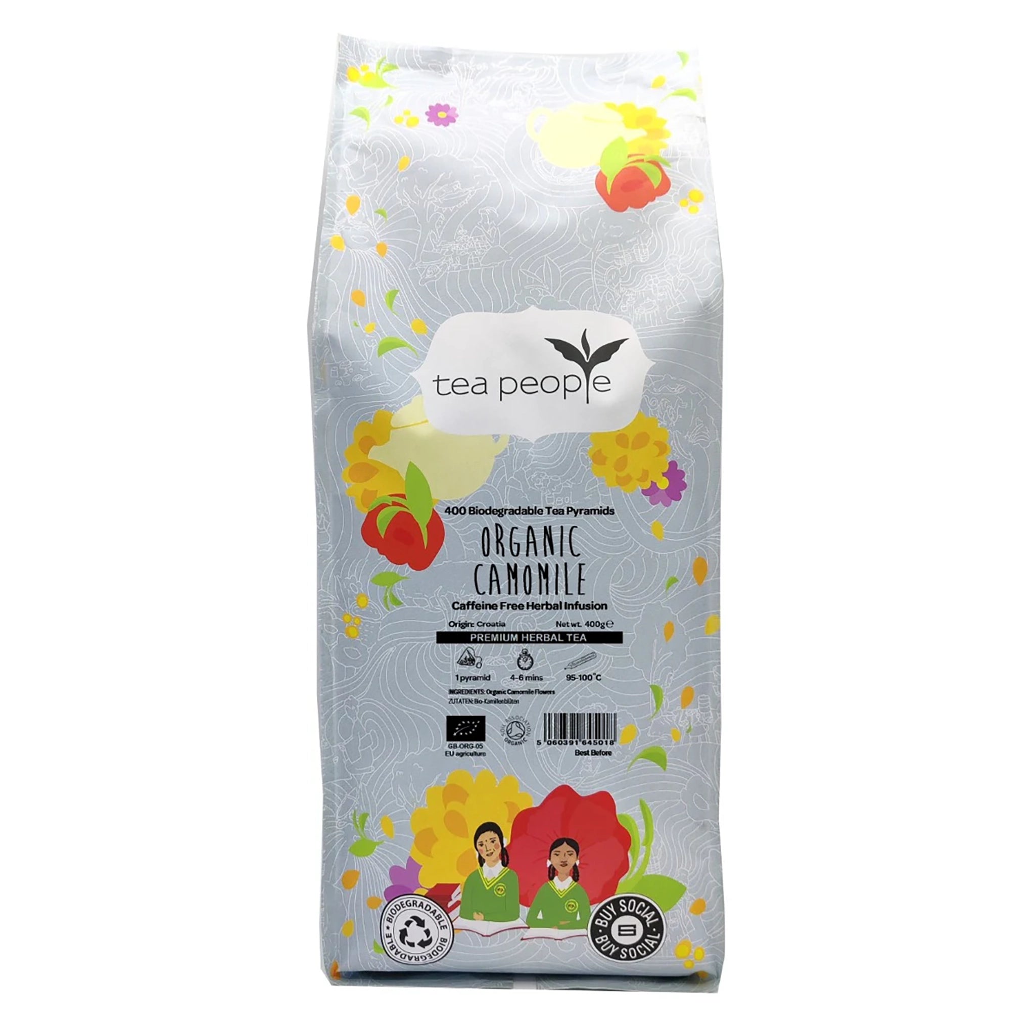 Organic Camomile - Herbal Tea Pyramids