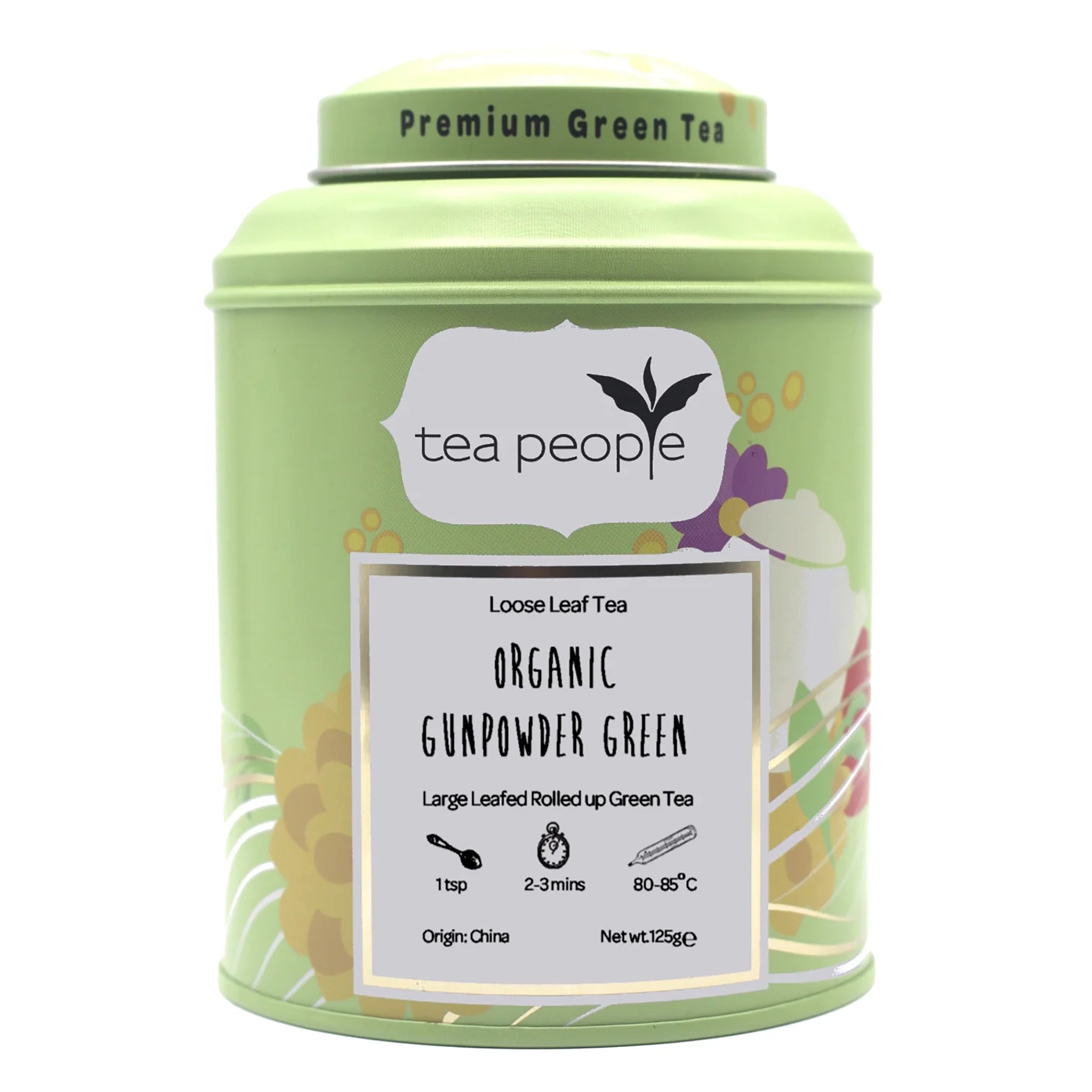 Organic Gunpowder Green - Loose Green Tea