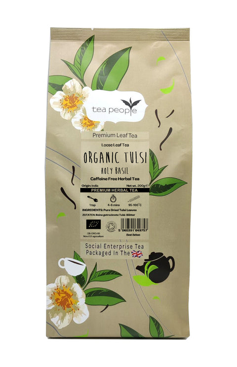 Organic Tulsi Tea (Holy Basil) - Loose Herbal Tea