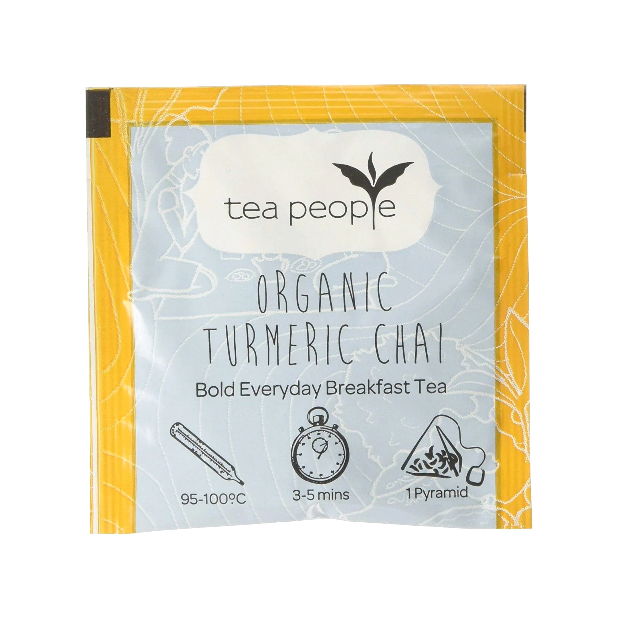 Organic Turmeric Chai - Herbal Tea Envelopes