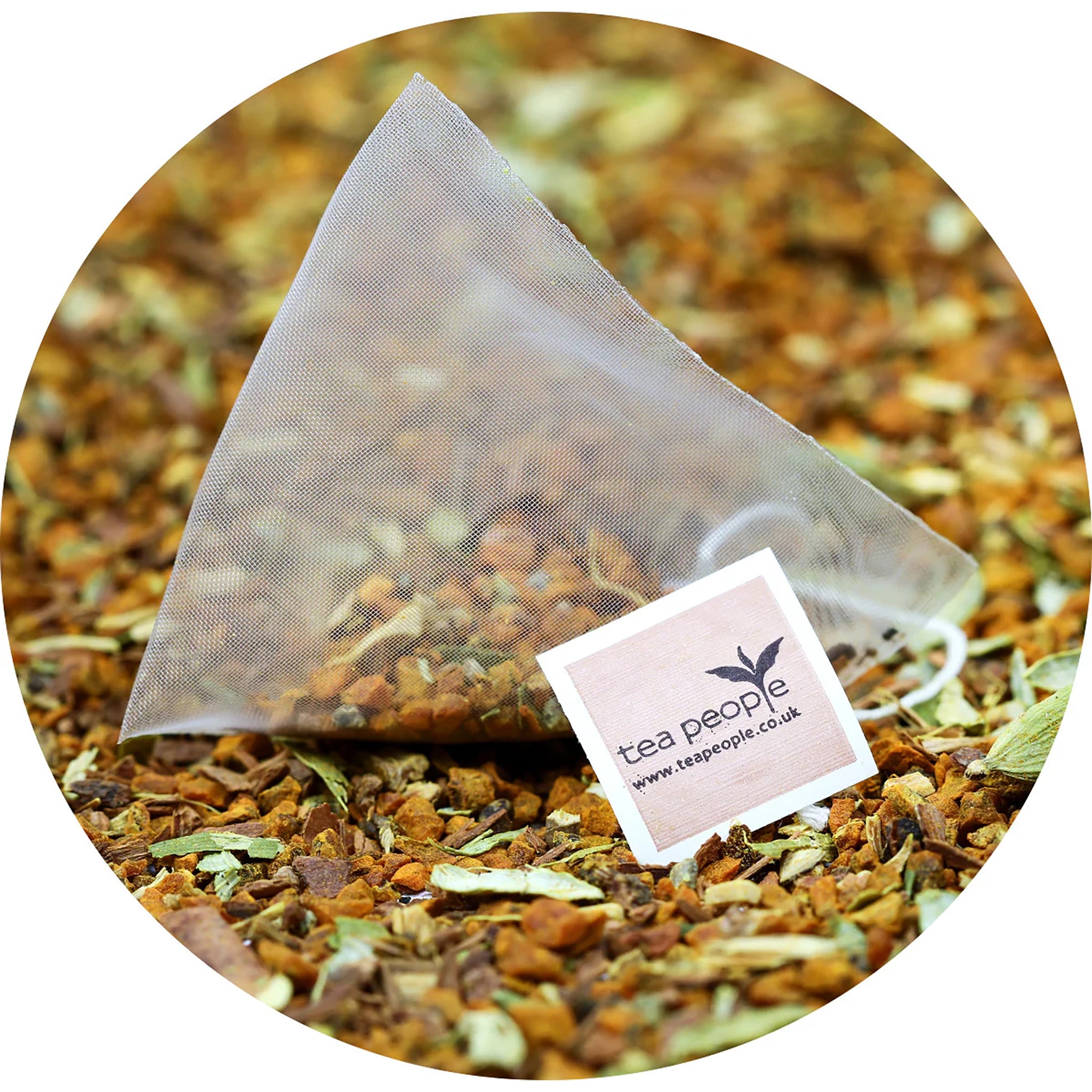 Organic Turmeric Chai - Herbal Tea Envelopes