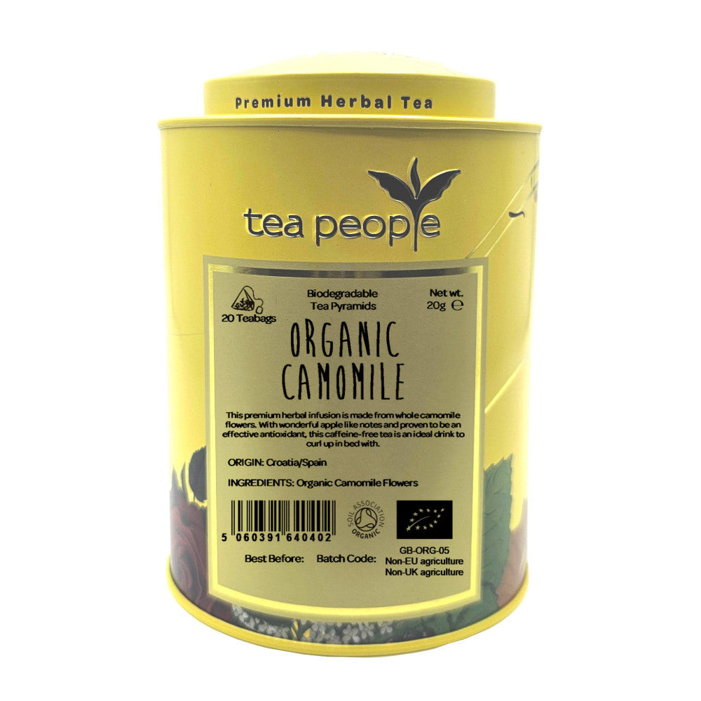 Organic Camomile - Herbal Tea Pyramids