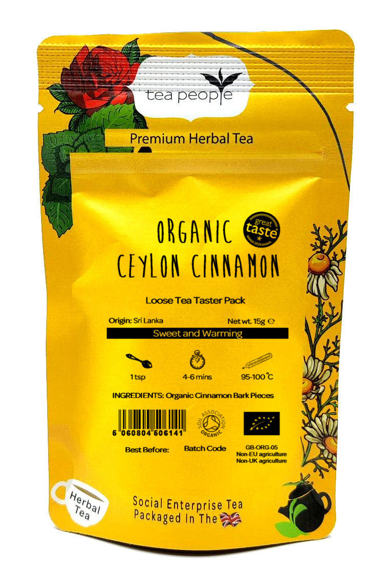 Premium Organic Ceylon Cinnamon Loose Tea Taster Pack