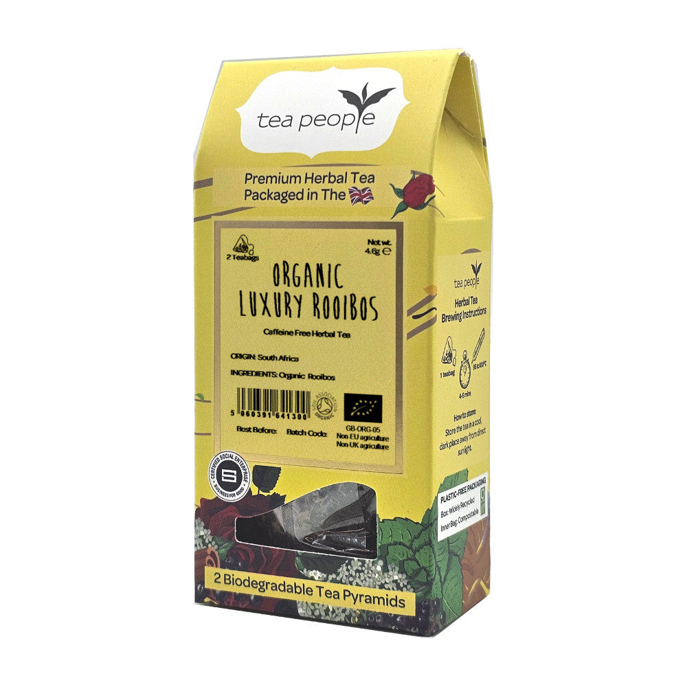 Organic Luxury Rooibos - Herbal Tea Pyramids