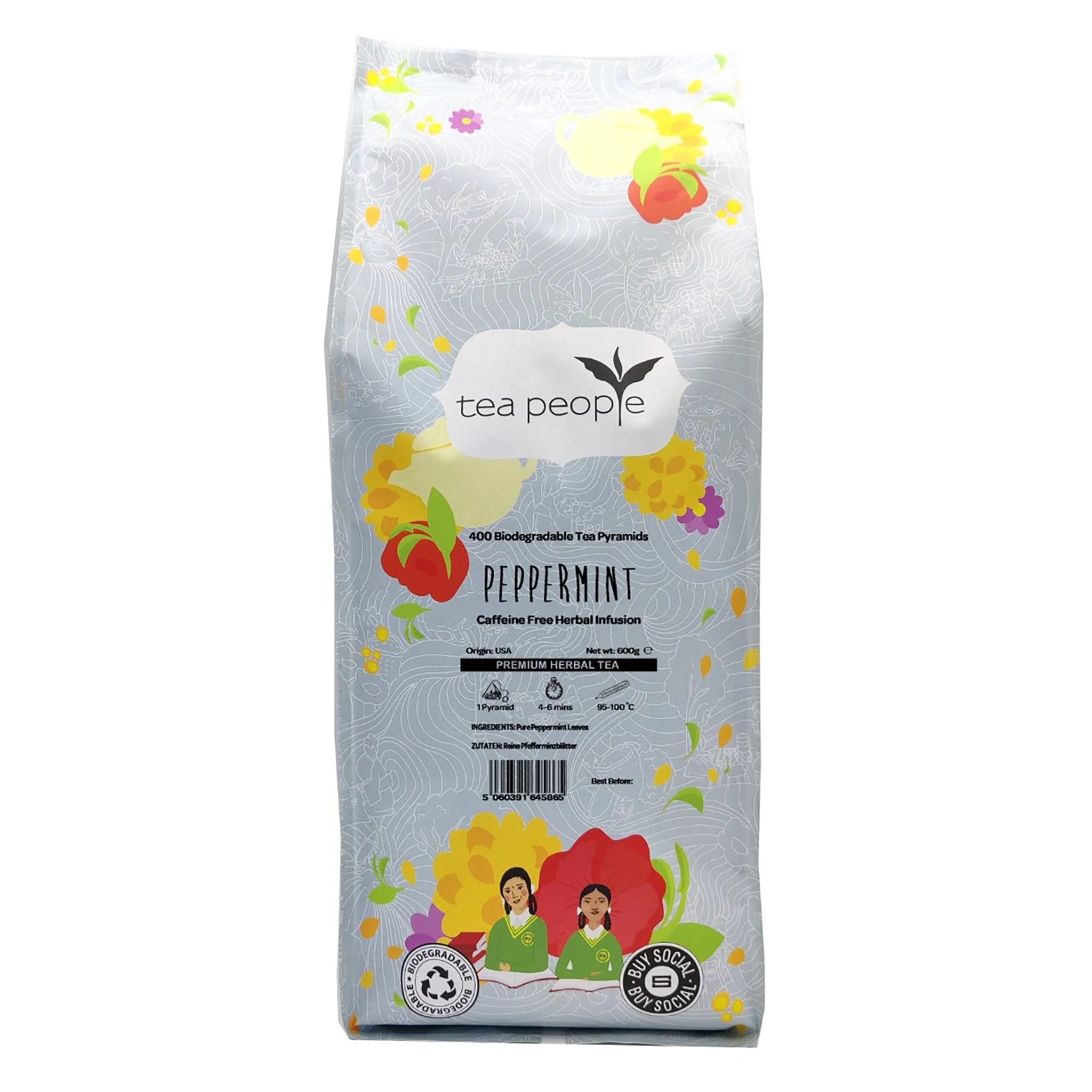 Peppermint Tea - Herbal Tea Pyramids