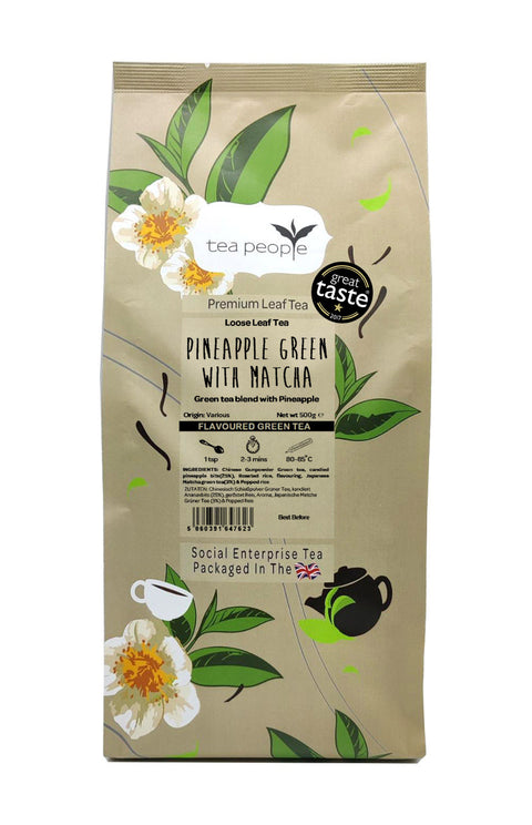 Pineapple Green with Matcha - Loose Green Tea