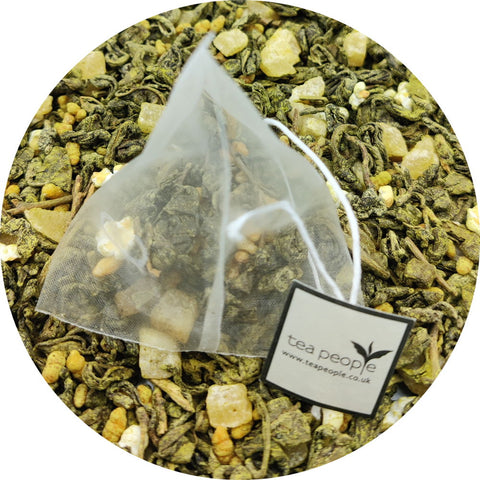 Pineapple match green tea