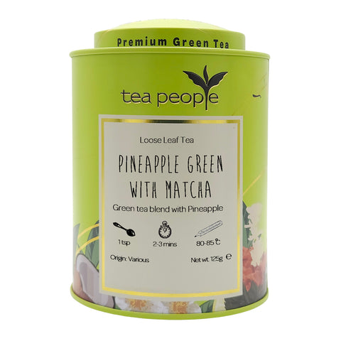 Pineapple Green with Matcha - Loose Green Tea