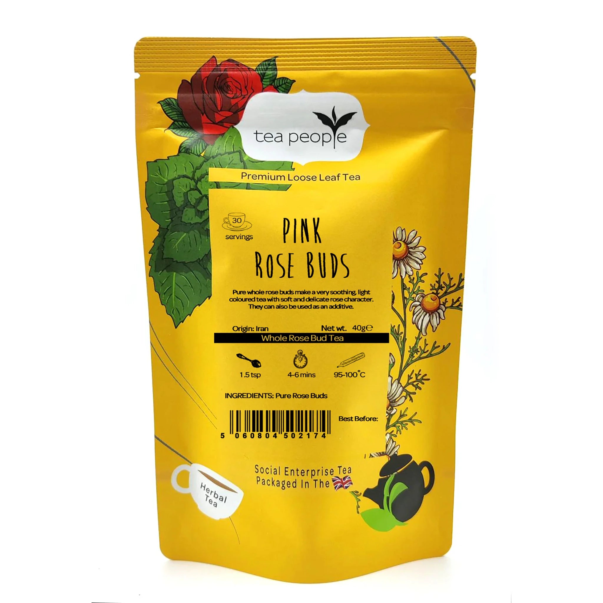 Pink Rose Buds - Loose Leaf Tea