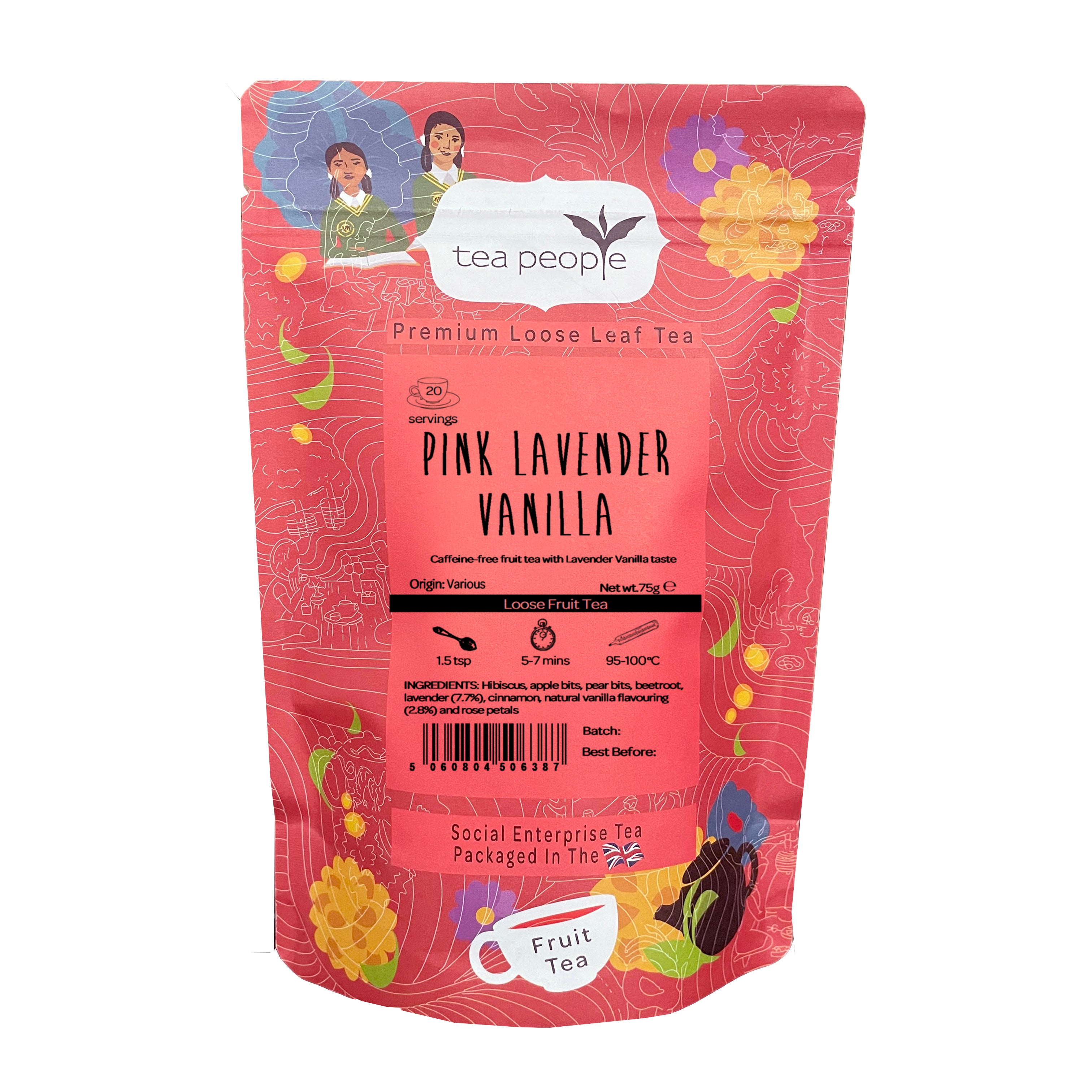 Pink Lavender Vanilla - Loose Fruit Tea