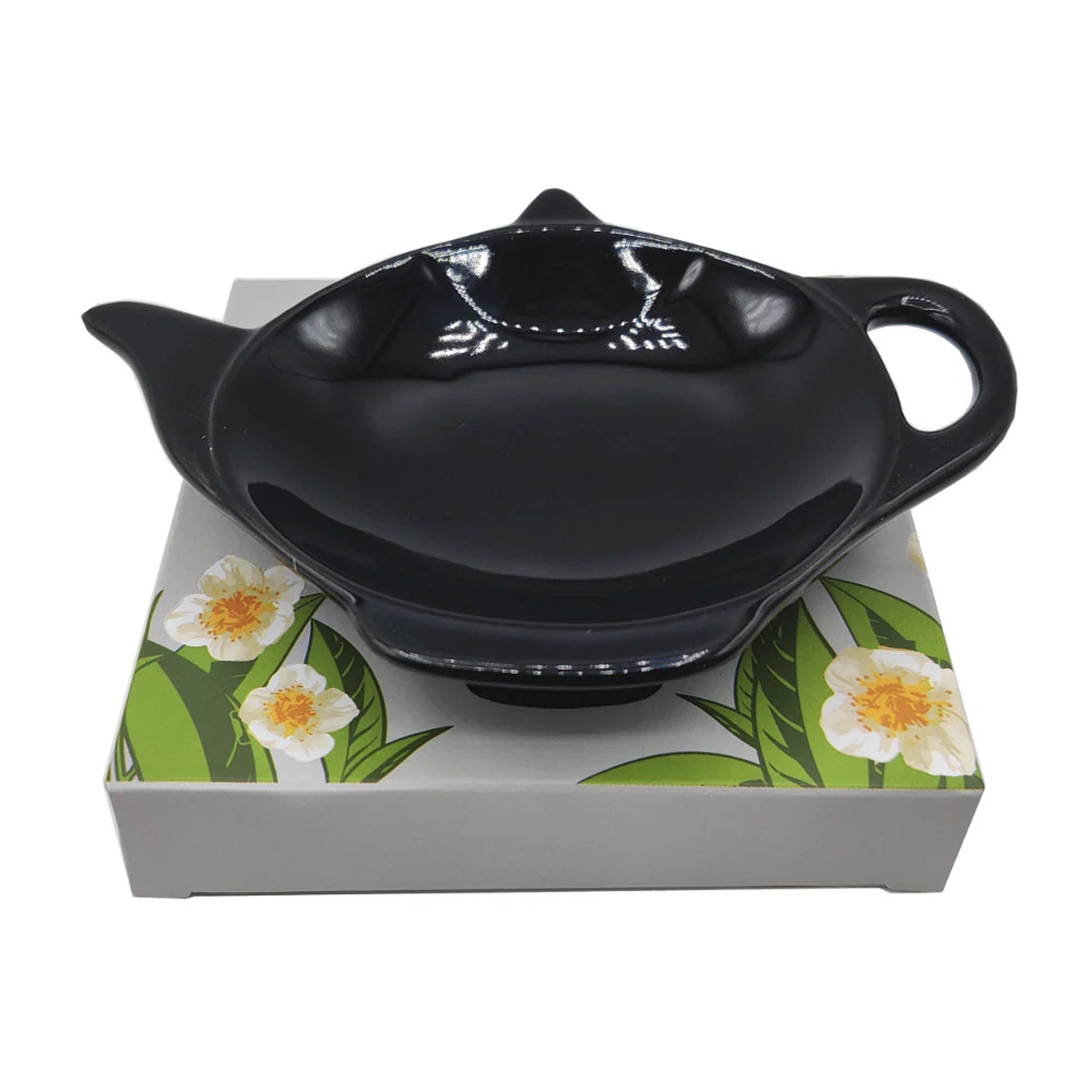 Premium Black Teabag Dish