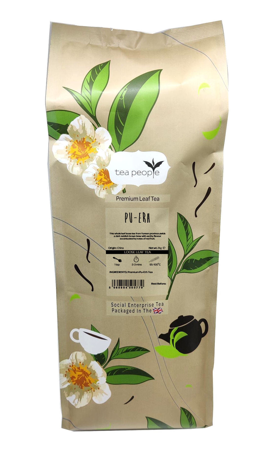 2kg Pu-erh tea, sourced from the pristine mountains of Western Yunnan