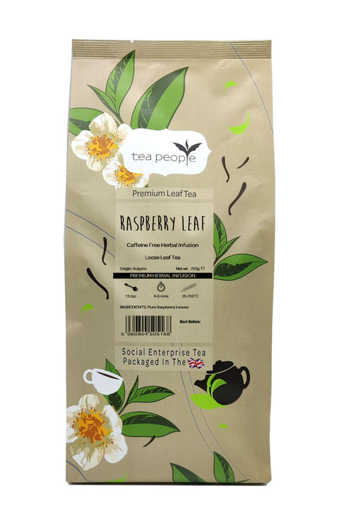 Delicious, mild-tasting Red Raspberry Leaf Tea, 250g