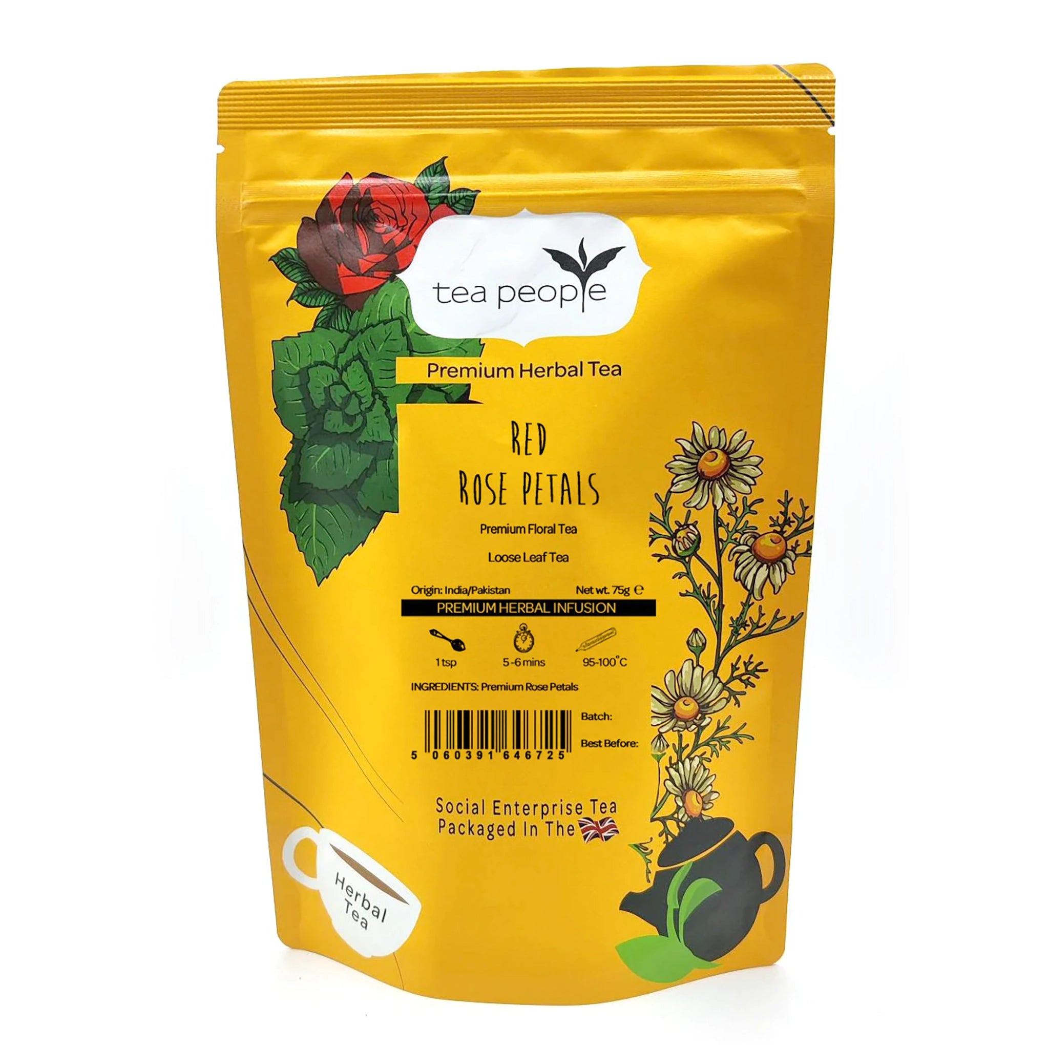 Red Rose Petals - Loose Herbal Tea