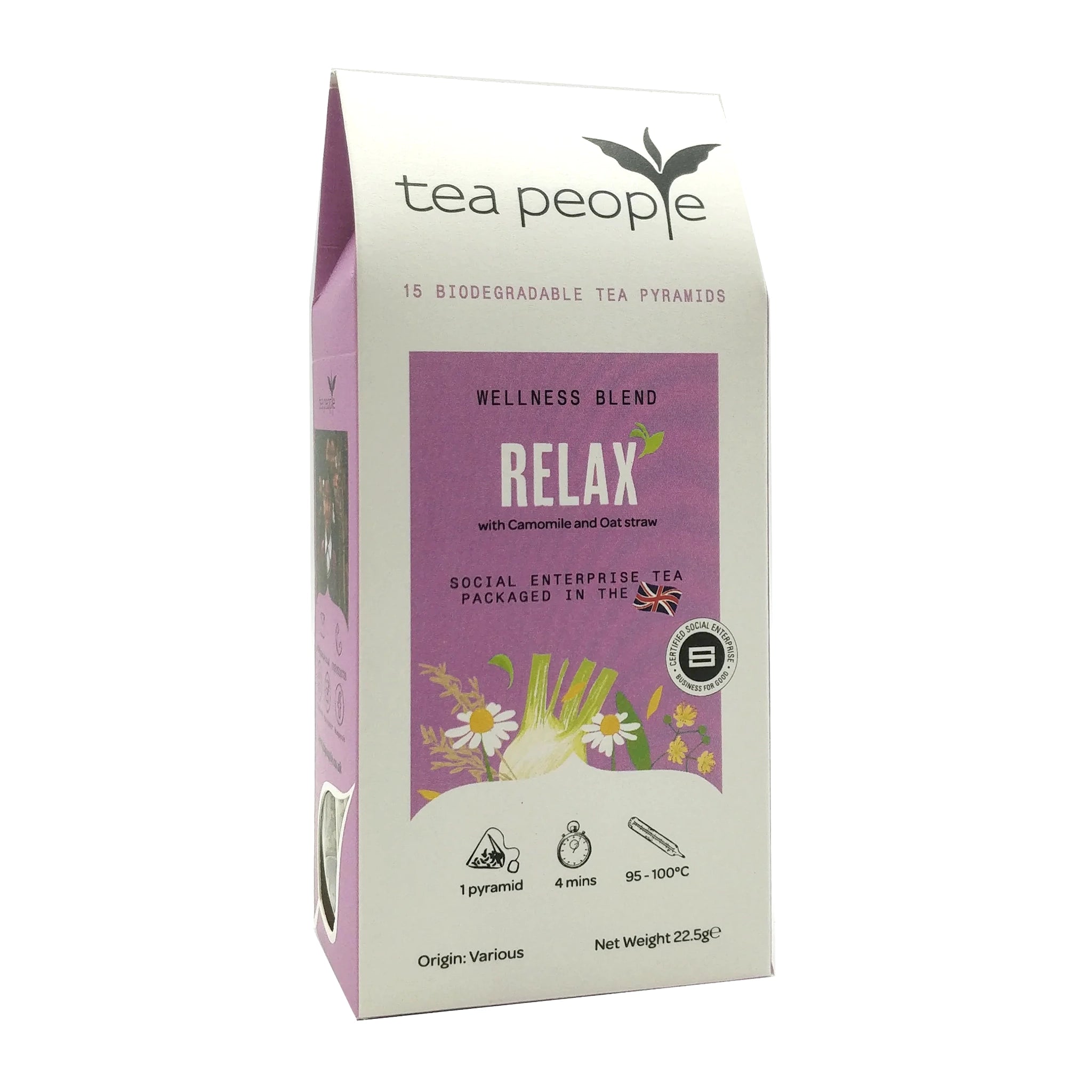Relax - Wellness Tea Pyramids