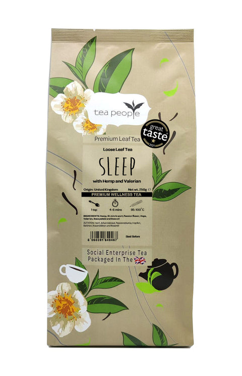 250g Sleep Tea with a mix herbs and rose petals