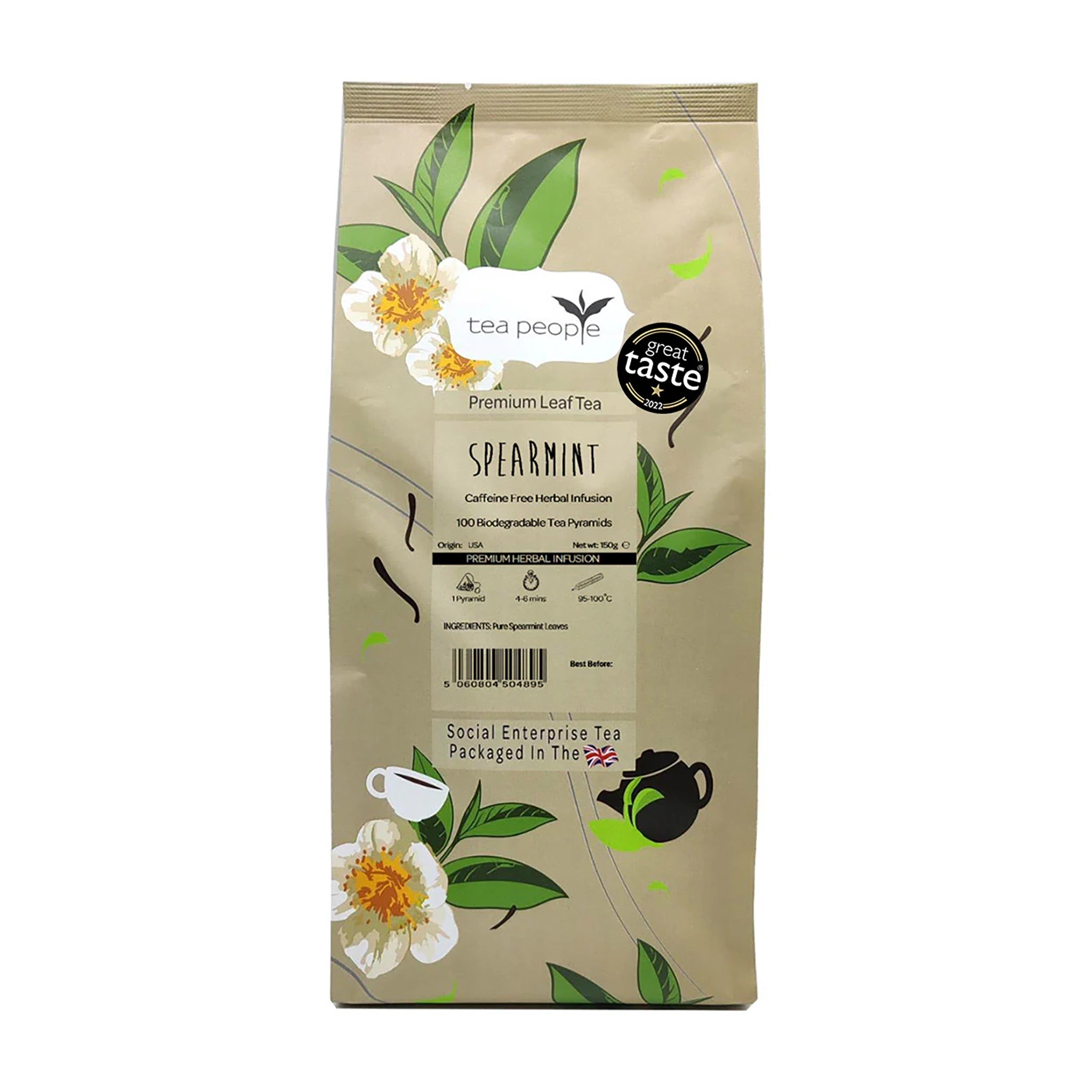 Spearmint - Herbal Tea Pyramids