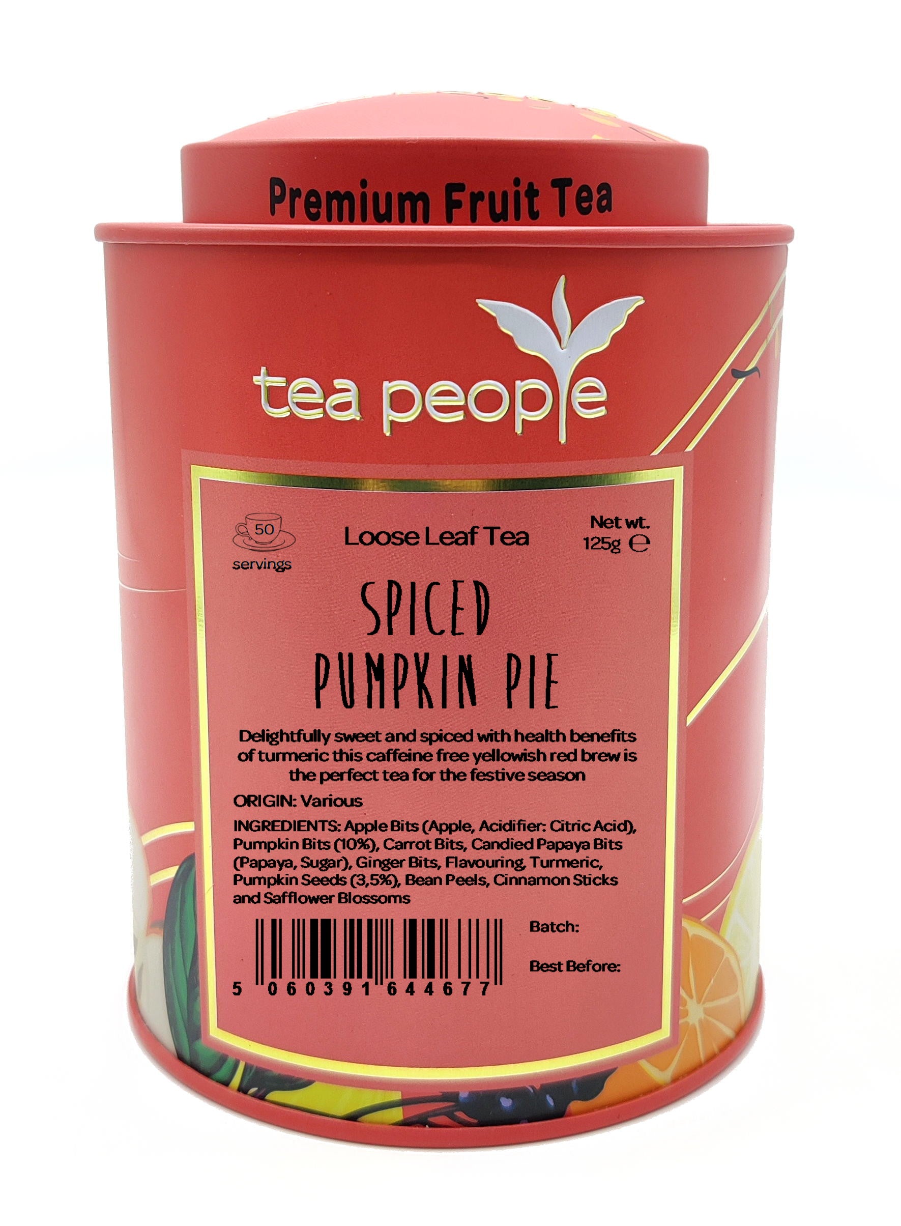 Spiced Pumpkin Pie - Loose Fruit Tea