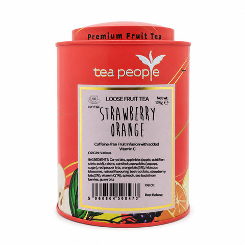 Strawberry Orange - Loose Fruit Tea with Vit C
