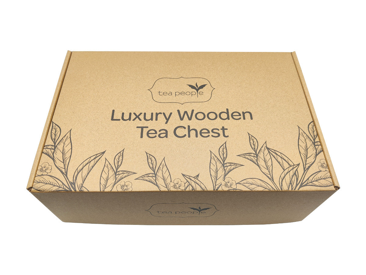 Tea People Luxury Wooden Tea Chest (empty)