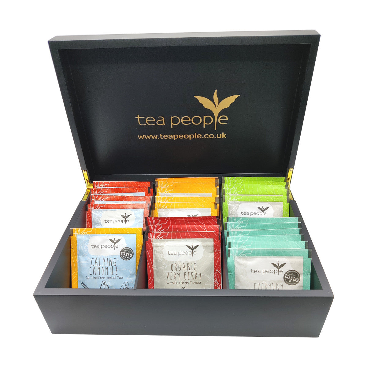 Tea People Luxury Wooden Tea Chest (empty)