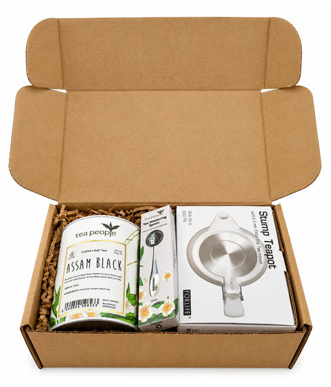 Tea for One - Teapot + Loose Tea Tin Bundle