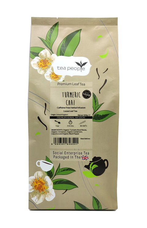 Turmeric tea with fresh turmeric, 500g