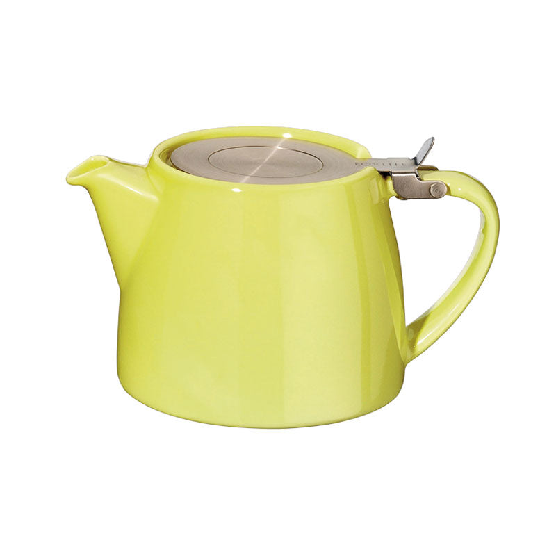 Stump teapot Lime