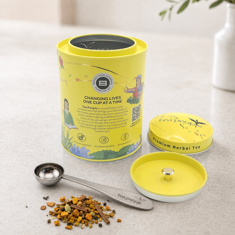 Herbal Garden Tea Gift Set – 3 Tin Herbal Tea Collection