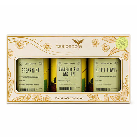 Herbal Garden Tea Gift Set – 3 Tin Herbal Tea Collection