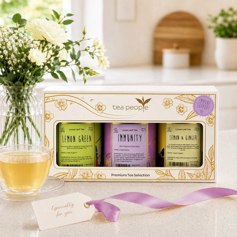 Immune Support Tea Gift Set – 3 Tin Wellness Tea Collection