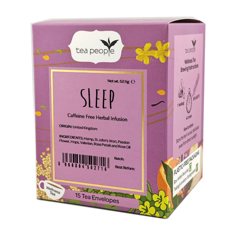 Sleep - Wellness Tea Envelopes — box of 15 individually wrapped tea envelopes