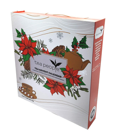 Tea People Advent Calendar - 24 Loose Teas + Infuser