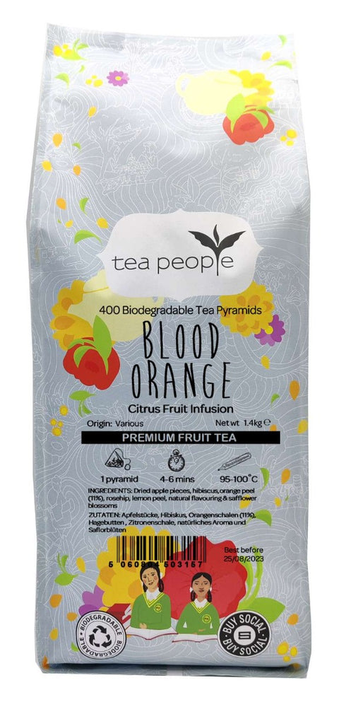 Blood Orange - Fruit Tea Pyramids