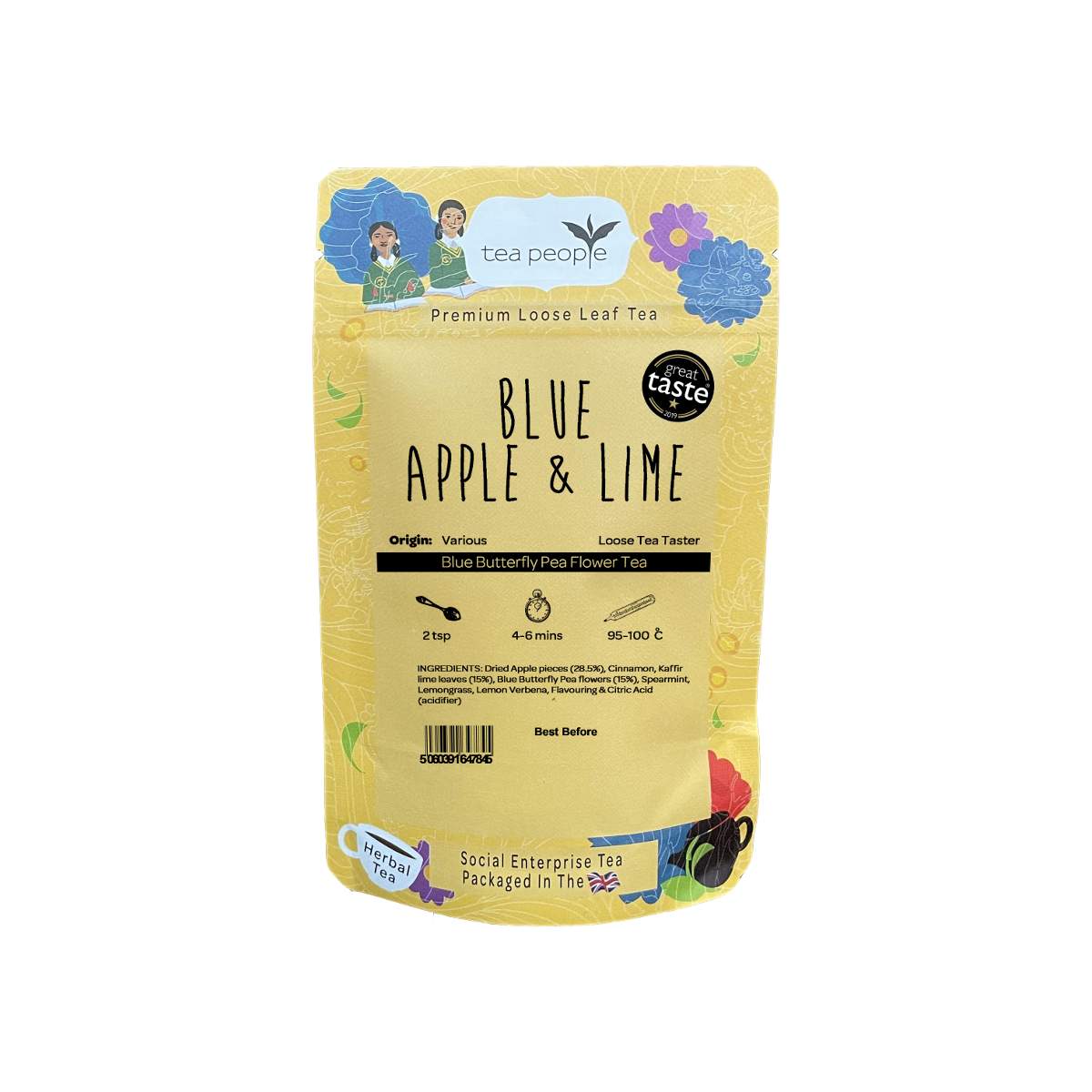 Blue Apple and Lime - Loose Herbal Tea