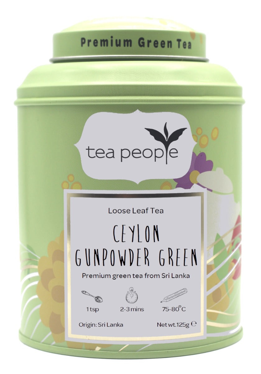 Tea Gun Ceylon Gunpowder Green - Loose Green Tea – Tea People