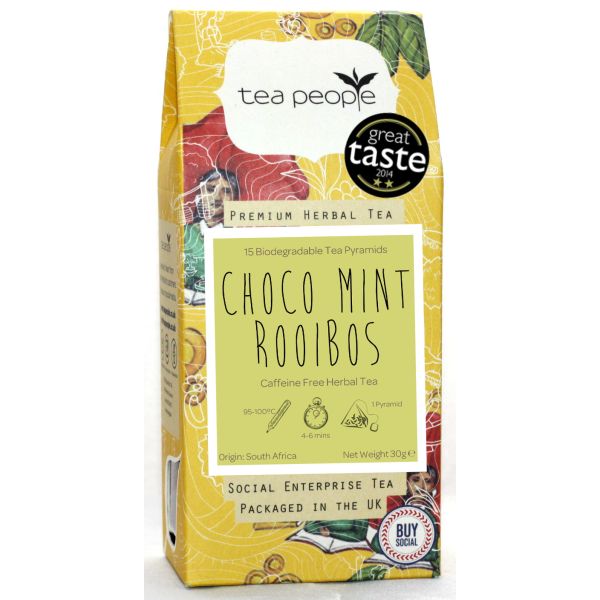 Choco Mint Rooibos - Herbal Tea Pyramids