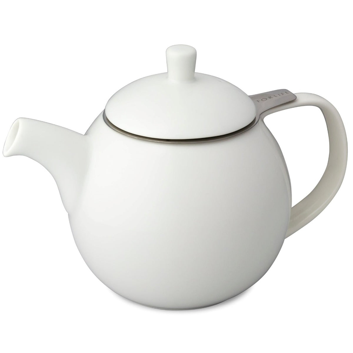 Curve teapot - White