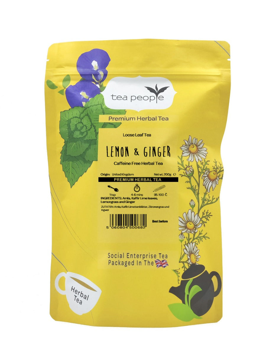 Lemon and Ginger - Loose Herbal Tea