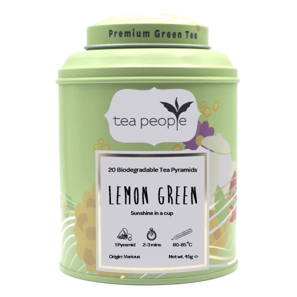 Lemon Green - Green Tea Pyramids