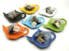 Ceramic Teabag Dish- Mixed Colours