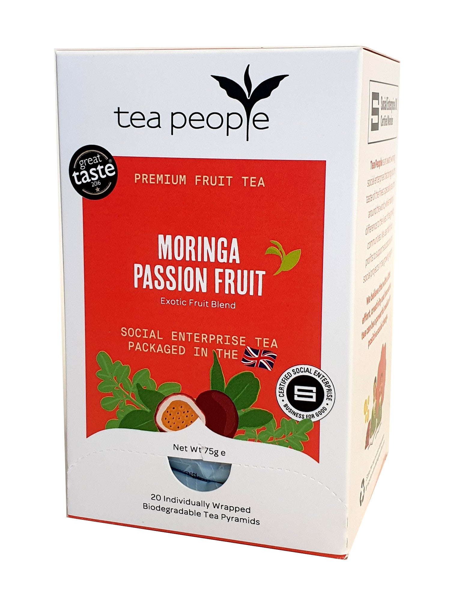 Moringa Passion Fruit - Tea Envelopes
