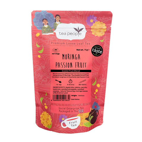 Moringa Passion Fruit - Loose Fruit Tea