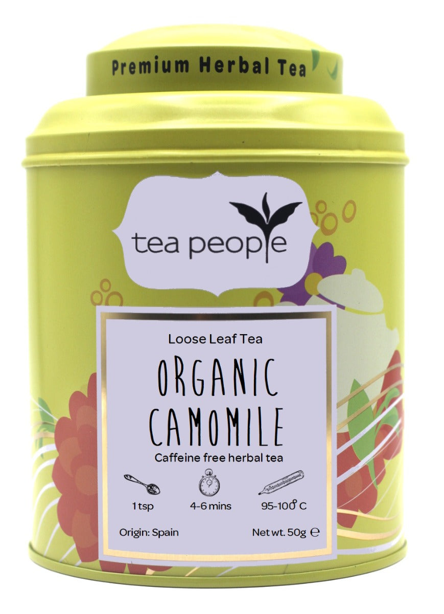 Organic Camomile - 50g Tin Caddy
