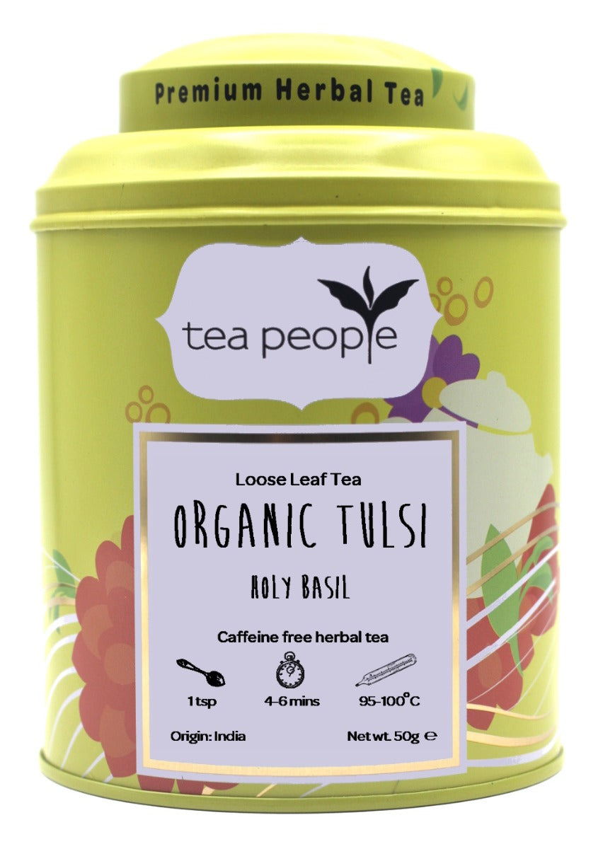 Thulsi Tea Organic Tulsi Tea (Holy Basil) - Loose Herbal Tea – Tea People
