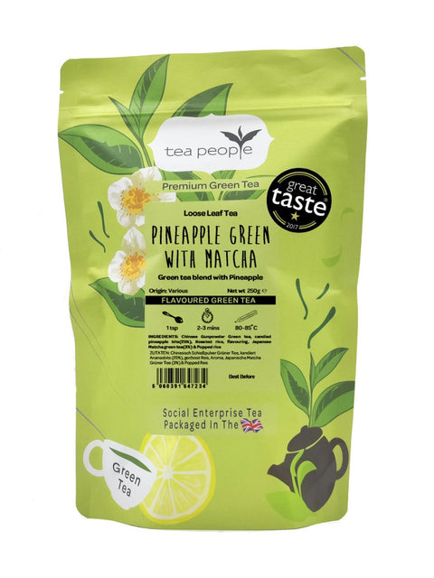 Pineapple Green with Matcha - Loose Green Tea
