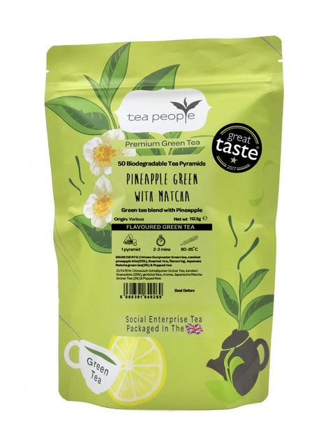 Pineapple green matcha, 50 teabags