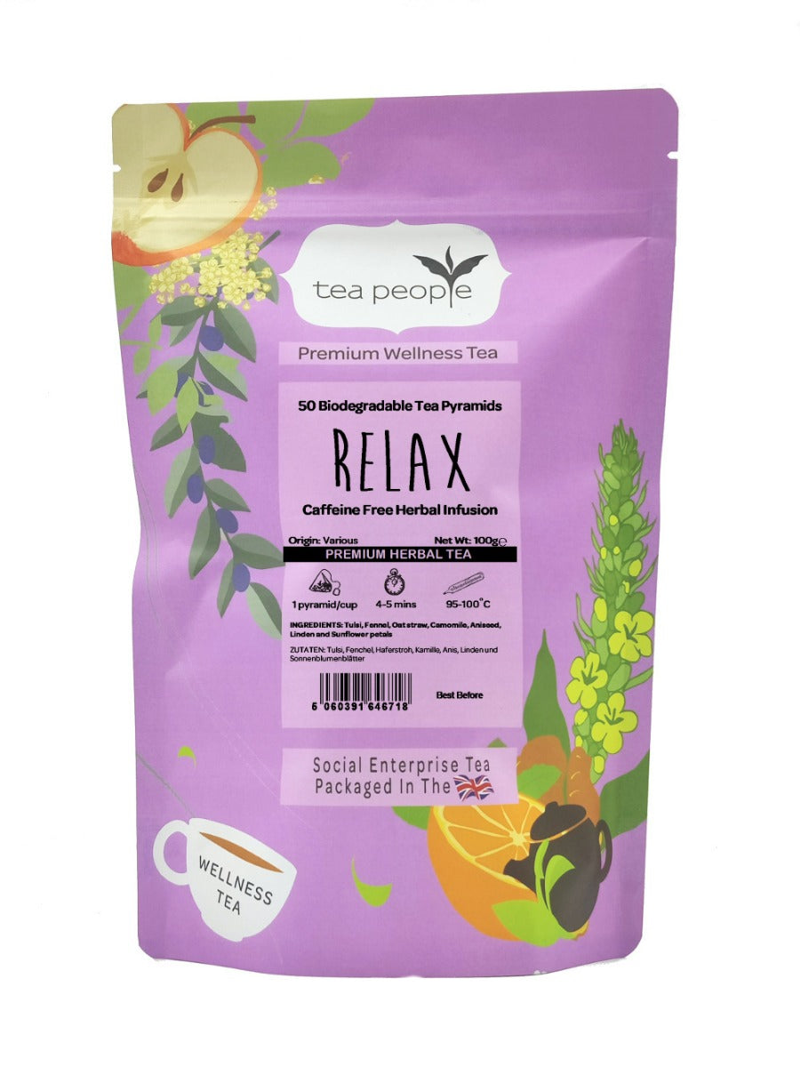 Relax - Wellness Tea Pyramids