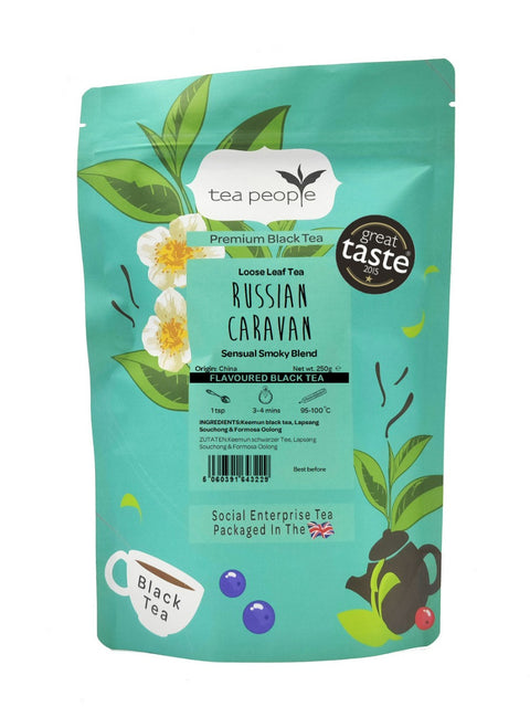 Russian caravan loose black tea, 250g pack