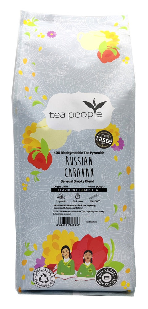 Smoky Russian caravan tea - large catering pack of 400 pyramid bags